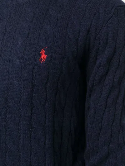 Polo Ralph Lauren Pony Sweater In Blue