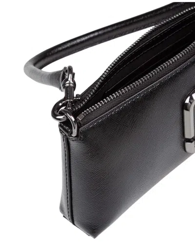 Marc Jacobs Leather Shoulder Bag In Black