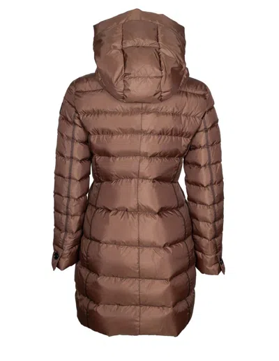 Peuterey Levaria Mqn Quilted Down Jacket In Brown