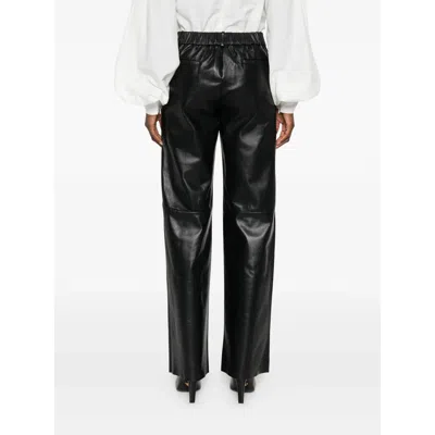 Antonelli Belt Loop Casual Pantslli In Black