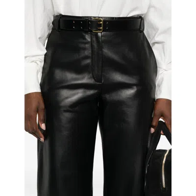 Antonelli Belt Loop Casual Pantslli In Black