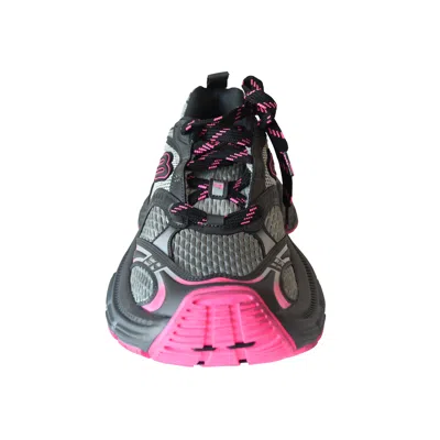 Balenciaga 10xl Sneakers Grey Pink Black In Gray