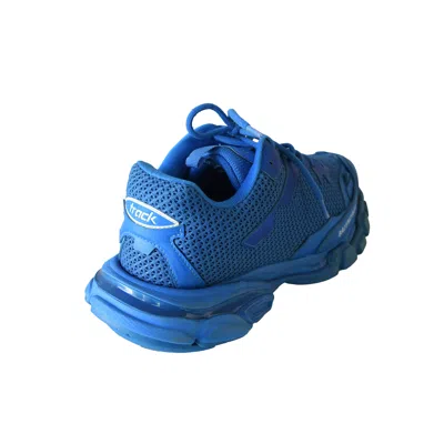 Balenciaga Track 3 Mesh Chunky Sneakers Blue In Blue