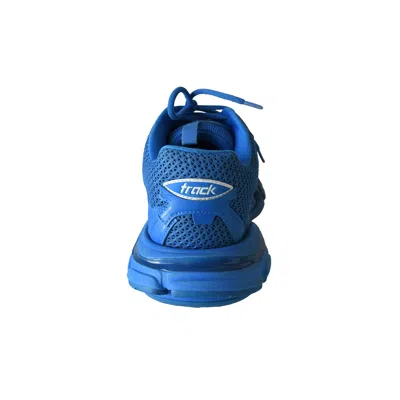 Balenciaga Track 3 Mesh Chunky Sneakers Blue In Blue