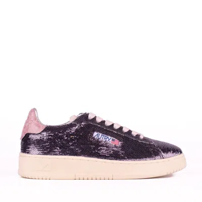 Autry Dallas Low Sparkling Sneakers In Multi