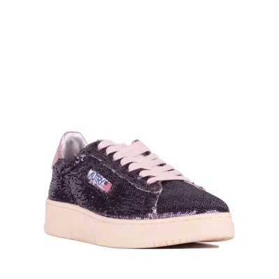 Autry Dallas Low Sparkling Sneakers In Multi