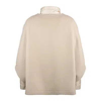 Fay 3-in-1 Double-face Wool And Cashmere Cape In Neutral