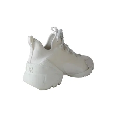 Dior D Connect Sneakers White In White
