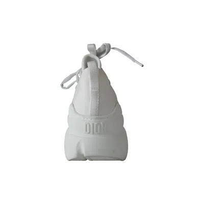 Dior D Connect Sneakers White In White