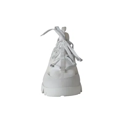 Dior D Connect Sneakers White In White