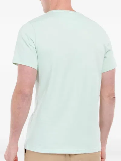 Barbour Logo Tee In Blue