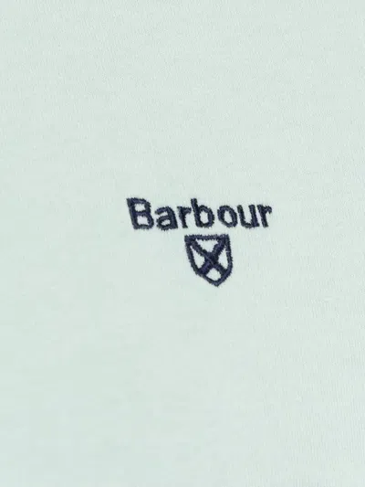 Barbour Logo Tee In Blue