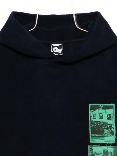 Gr10k Patch Hoodie In Black