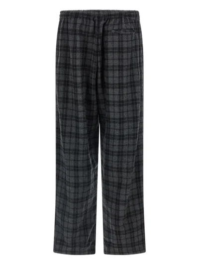 Willy Chavarria Wool-blend Ruff Rider Trousers In Gray