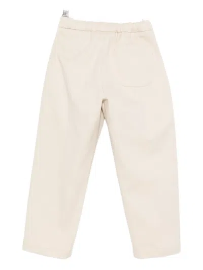 Siola Elasticated-waist Pants In Neutral