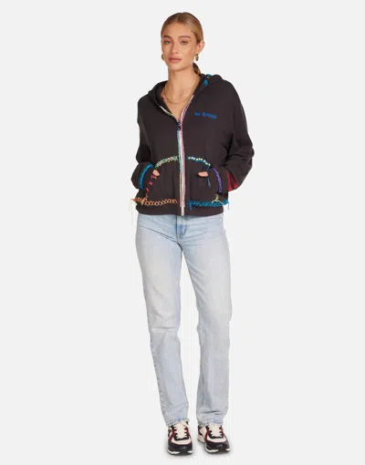 Lauren Moshi X Lachelle X Spray Happyface Elements In Black