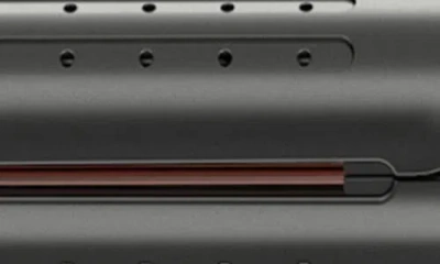 Cortex Beauty Airglider 2-in-1 Flat Iron Curler In Black