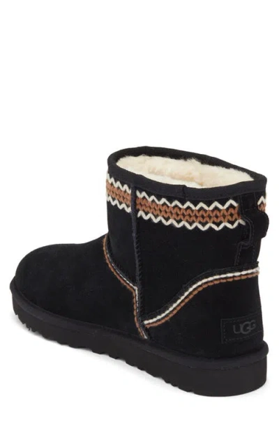 Ugg Classic Mini Atherson Suede Boots In Animal Print