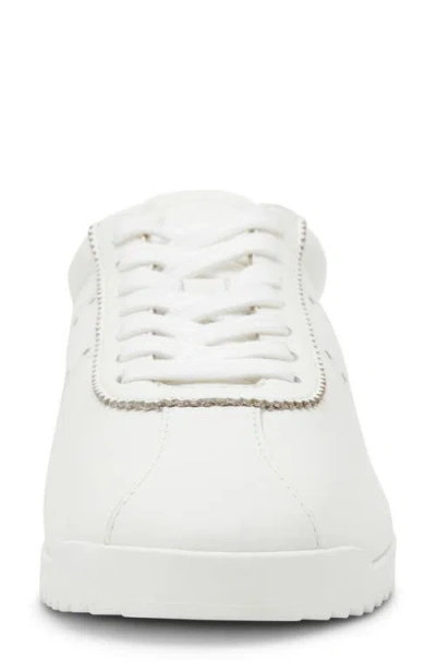 Steve Madden Women's Mirage Leather Sneakers In White
