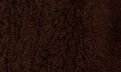 Sam Edelman Teddy Faux Shearling Hooded Jacket In Brown