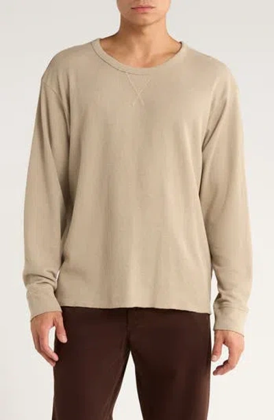 Abound Oversize Crewneck Thermal Top In Neutral