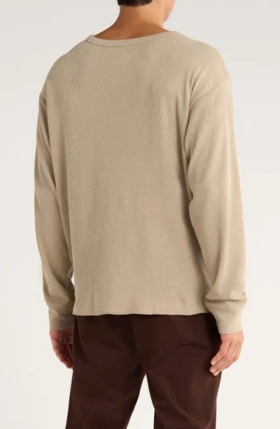 Abound Oversize Crewneck Thermal Top In Neutral