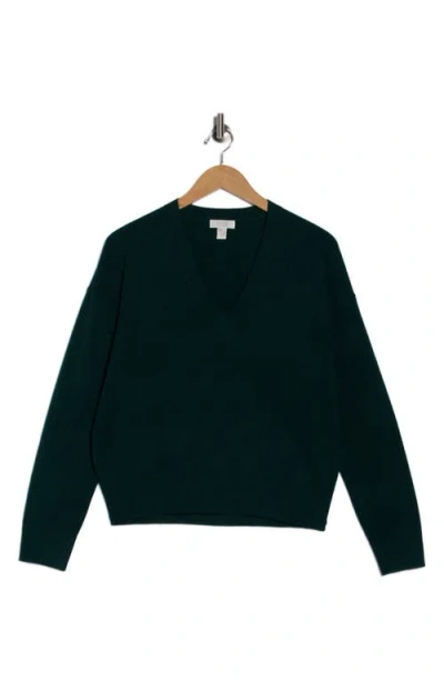 Nordstrom Rack V-neck Pullover Sweater In Green