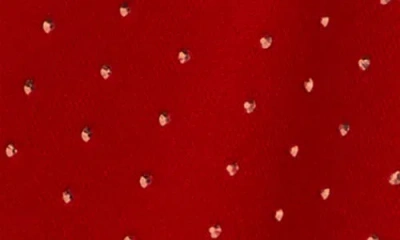 Tasha Stone Knit Ruana In Red