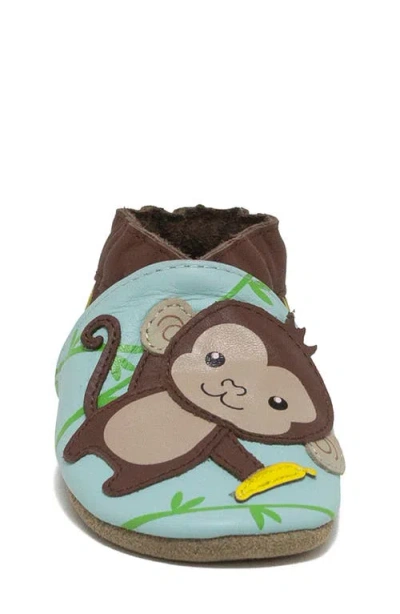 Robeez ® Hanging Out Monkey Crib Shoe In Multi
