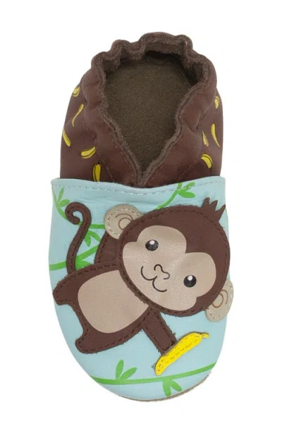 Robeez ® Hanging Out Monkey Crib Shoe In Multi
