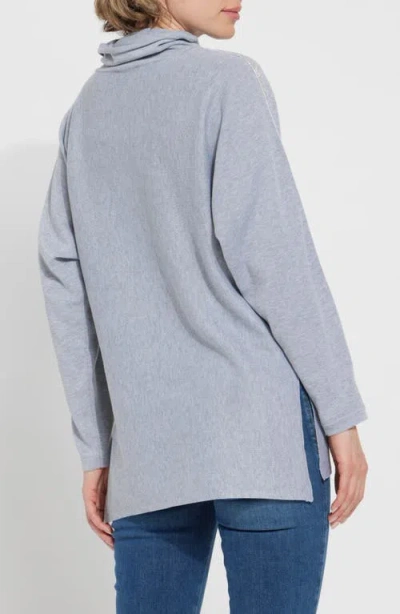 Lyssé Tinsley Pullover Sweater In Gray