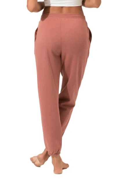 Threads 4 Thought Invincible Fleece Joggers In Brown