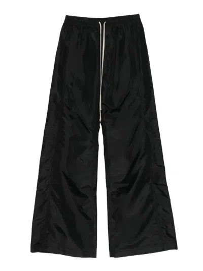 Rick Owens Drkshdw Nylon Pusher Trousers In Black