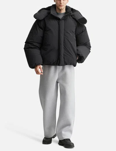 Seventh Space Coat In Black