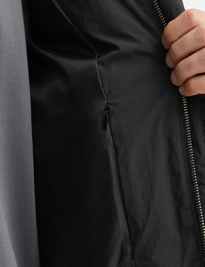 Seventh Space Coat In Black