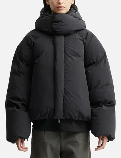 Seventh Space Coat In Black