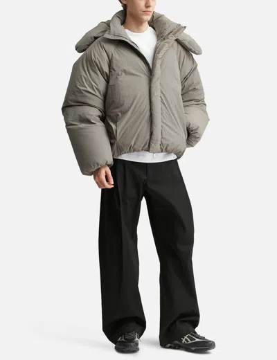 Seventh Space Coat In Brown