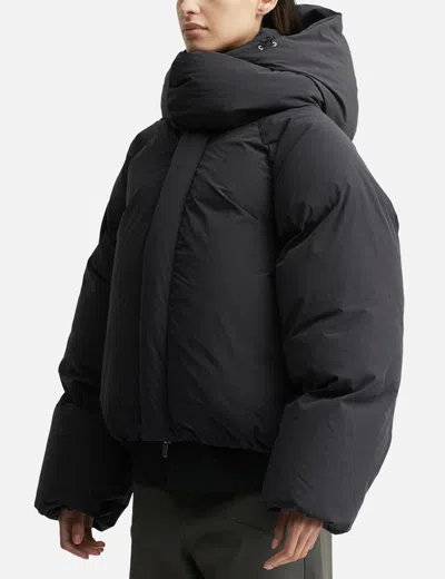 Seventh Space Coat In Black