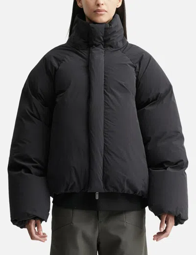 Seventh Space Coat In Black