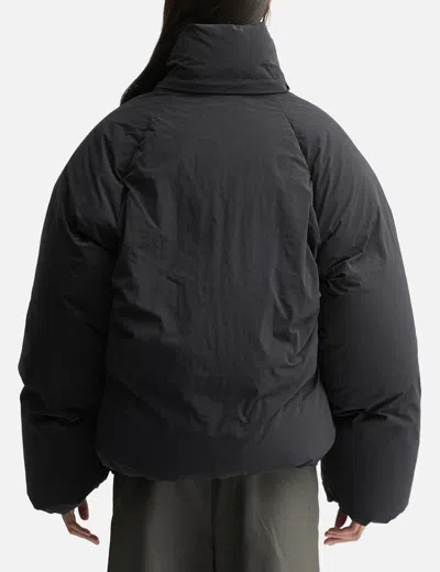 Seventh Space Coat In Black