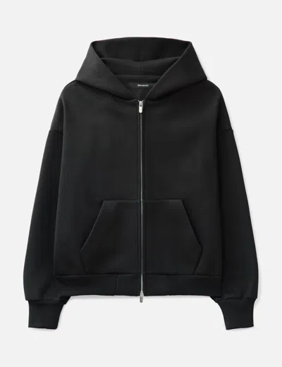 Seventh Mens V2 Zipped Hoodie In Black