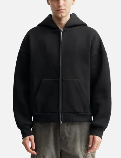 Seventh Mens V2 Zipped Hoodie In Black