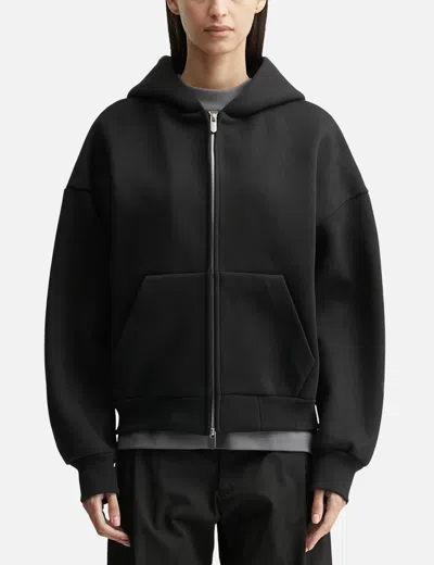Seventh Mens V2 Zipped Hoodie In Black