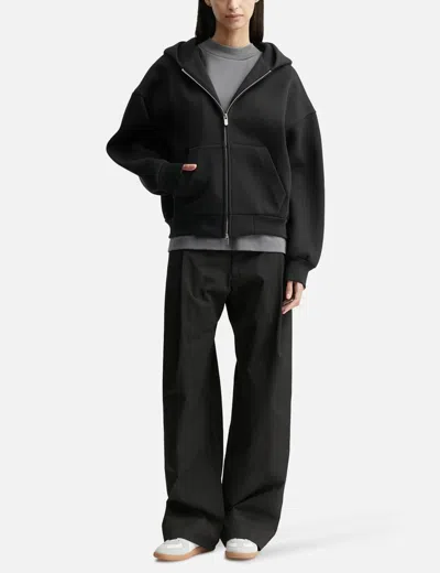 Seventh Mens V2 Zipped Hoodie In Black