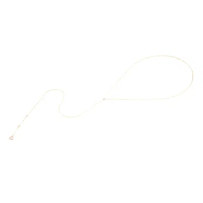 Atelier Petites Pierres Women's Gold Back Chain - Back Necklace In Gold