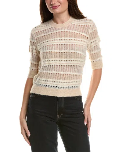 Frame The Stitch Mix Wool & Alpaca-blend Sweater In Neutral