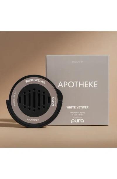 Pura X Apotheke Sea Salt Grapefruit Car Fragrance Refill Duo In Multi