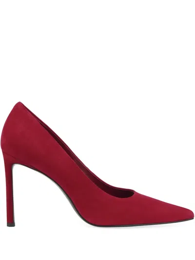 绒面皮高跟鞋（10厘米）