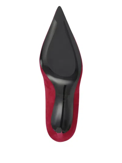 绒面皮高跟鞋（10厘米）