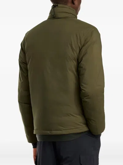Canada Goose Lodge Hoody Down Jacket In Green